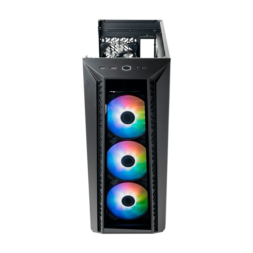 Корпус Cooler Master MasterBox 520, U3x1,U3.1type Cx1,Audio,ARGB fanx3,front TG panel, MB520-KGNN-S01 MB520-KGNN-S01 U3x1,U3.1type Cx1,Audio,ARGB FAN x3,front TG panel