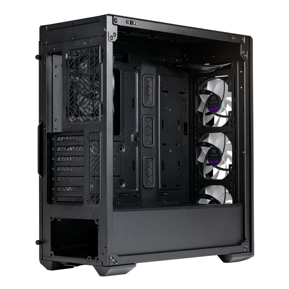 Корпус Cooler Master MasterBox 520, U3x1,U3.1type Cx1,Audio,ARGB fanx3,front TG panel, MB520-KGNN-S01 MB520-KGNN-S01 U3x1,U3.1type Cx1,Audio,ARGB FAN x3,front TG panel
