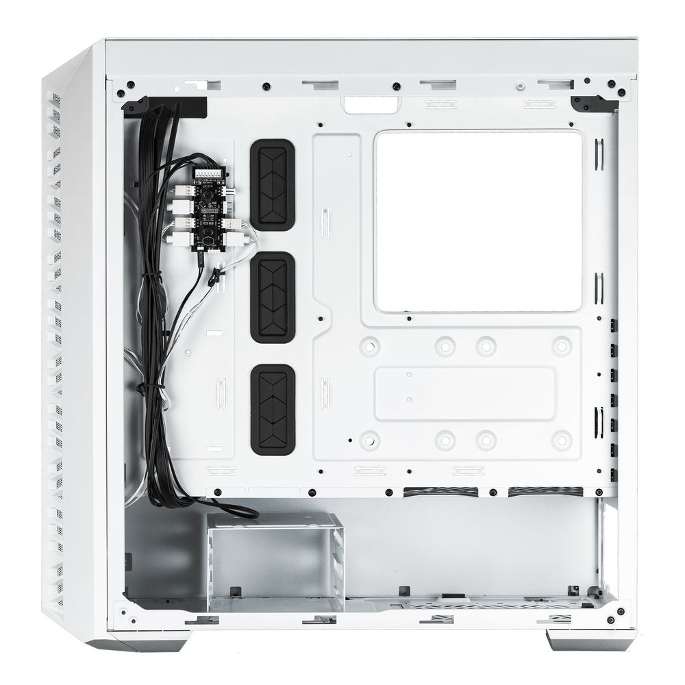 Корпус Cooler Master MasterBox 520 MB520-WGNN-S01 USB3.0x1,USB-Cx1,Audio,ARGB fan x3, White MB520-WGNN-S01 USB3.0x1,USB-Cx1,Audio,ARGB fan x3, WHITE