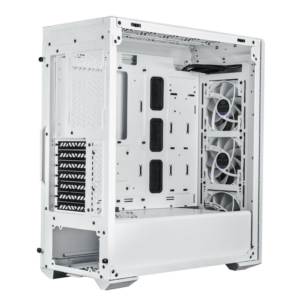 Корпус Cooler Master MasterBox 520 MB520-WGNN-S01 USB3.0x1,USB-Cx1,Audio,ARGB fan x3, White MB520-WGNN-S01 USB3.0x1,USB-Cx1,Audio,ARGB fan x3, WHITE