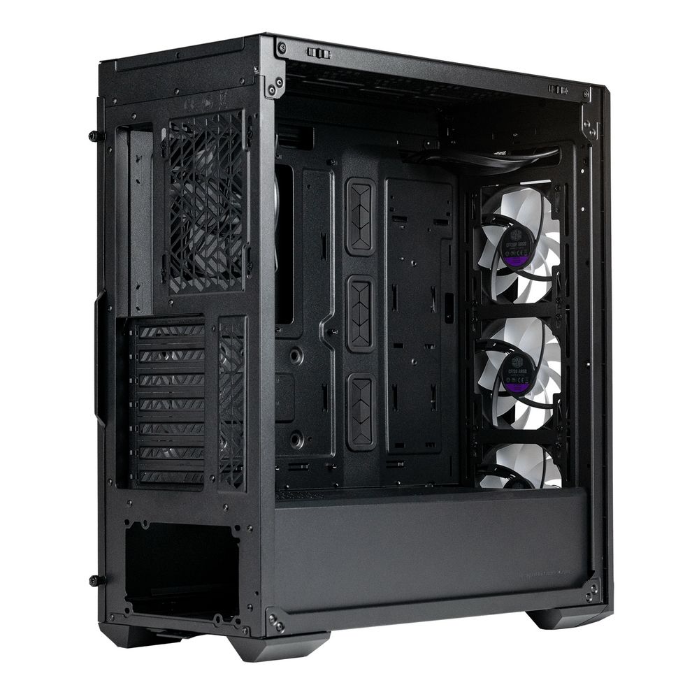 Корпус Cooler Master MasterBox 520 Mesh BO Edition MB520-KGNN-S00 USB3.0x1,USB-Cx1,Audio,ARGB fan x3, front Mesh panel MB520-KGNN-SNO Black Out Edition, USB3.0x1,USB-Cx1,Audio,ARGB fan x3, front Mesh panel