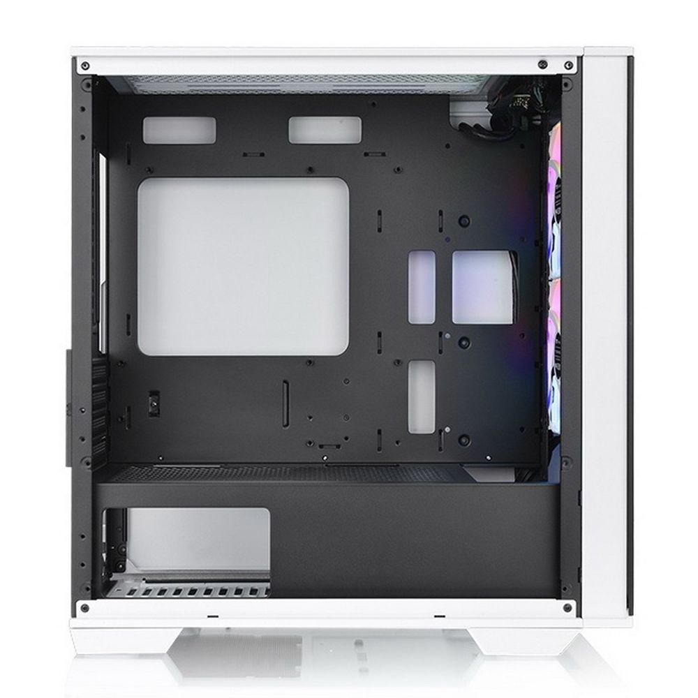 Корпус Thermaltake Divider 170 TG ARGB Snow/White CA-1S4-00S6WN-00 /Win/SPCC/Tempered Glass*1/120mm ARGB PWM Fan*2