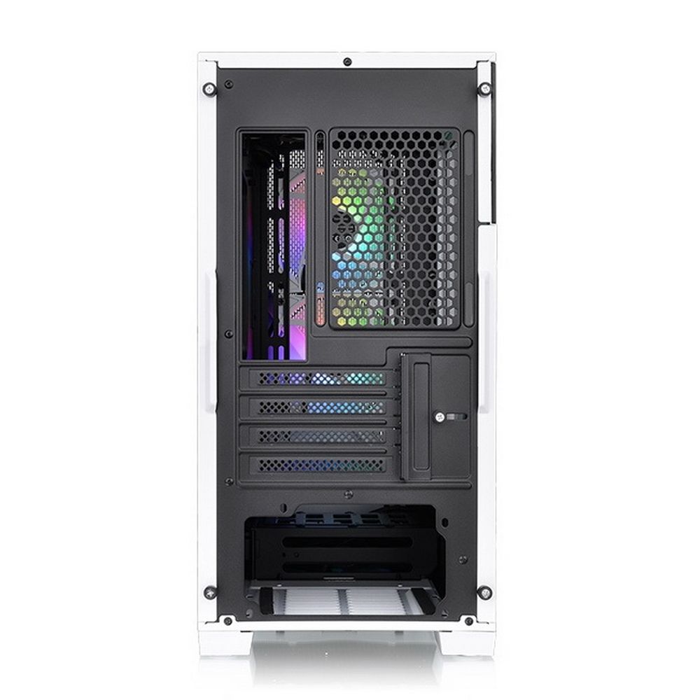 Корпус Thermaltake Divider 170 TG ARGB Snow/White CA-1S4-00S6WN-00 /Win/SPCC/Tempered Glass*1/120mm ARGB PWM Fan*2