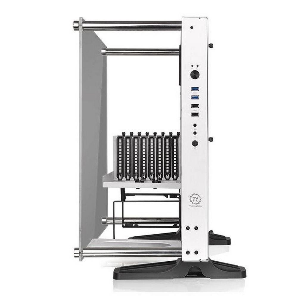 Корпус Thermaltake Core P3 TG Snow/White CA-1G4-00M6WN-05 /Wall Mount/SGCC/Tempered Glass*1/Color Packing