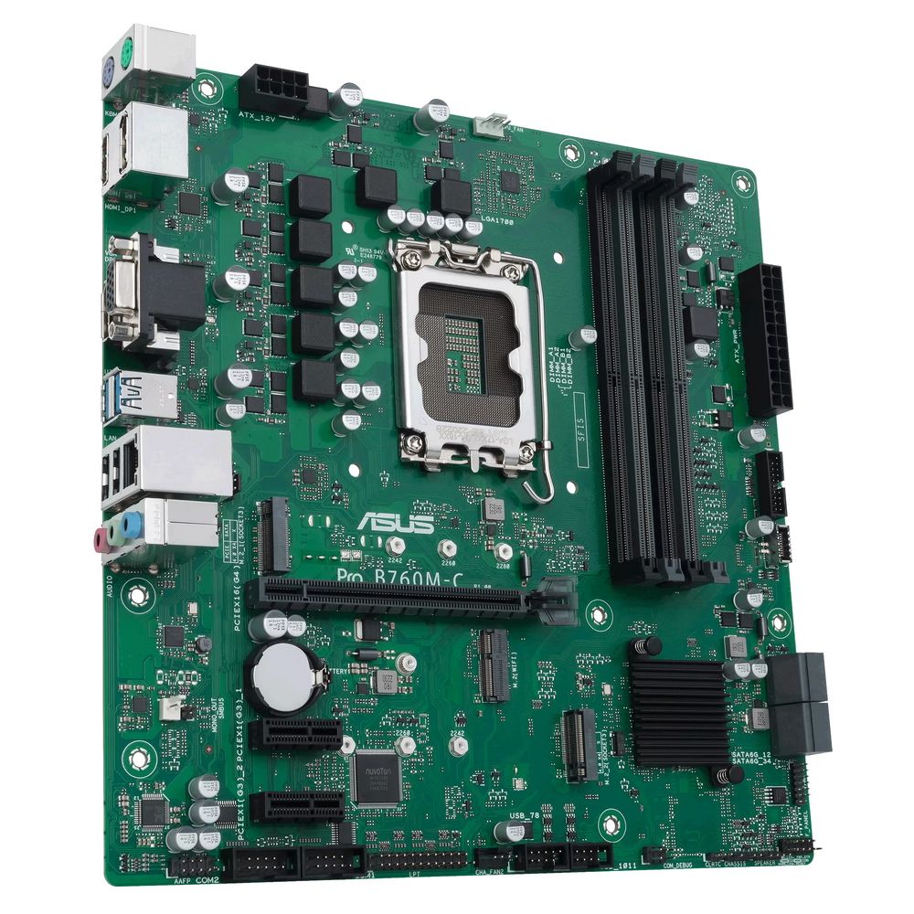 Материнская плата ASUS PRO B760M-C-CSM /LGA1700,B760,USB3.2G1,DDR5,MB