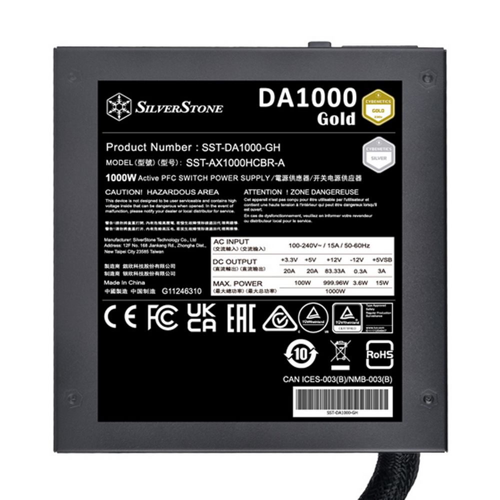Блок питания Silverstone G540DA1000GH220