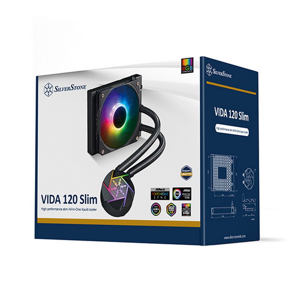 Жидкостная система охлаждения Silverstone SST-VD120-SLIM