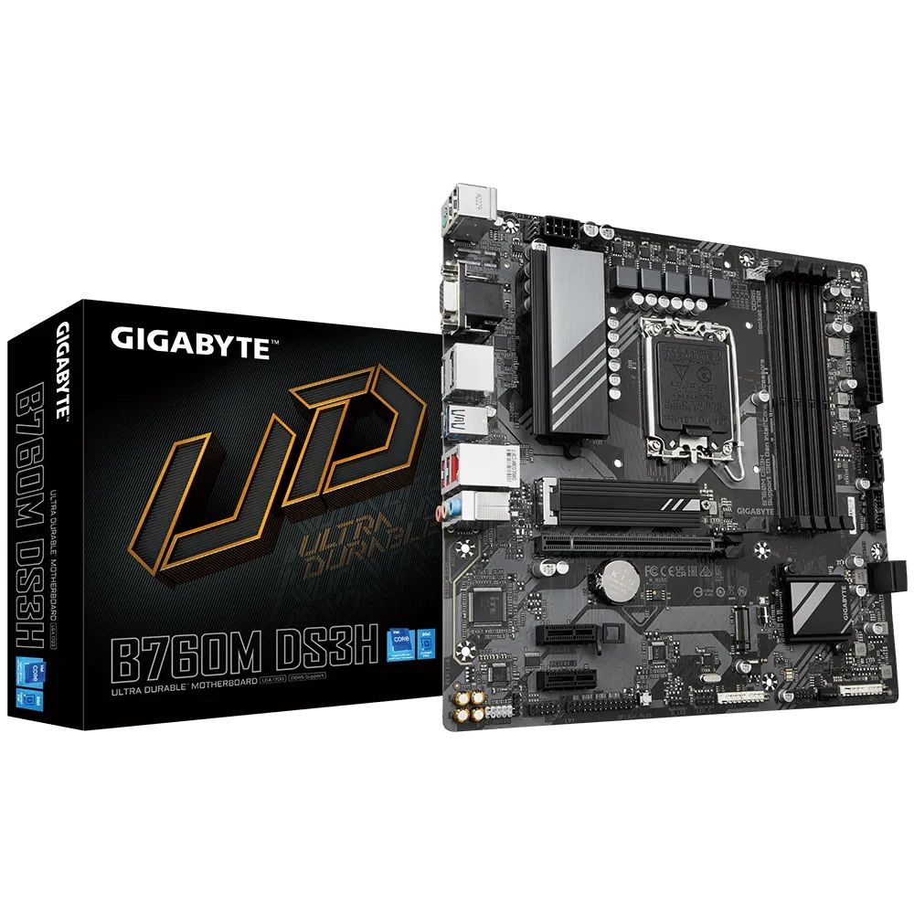 Материнская плата Gigabyte B760M DS3H, RTL