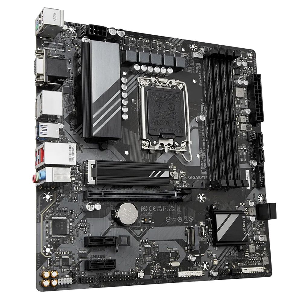 Материнская плата Gigabyte B760M DS3H, RTL