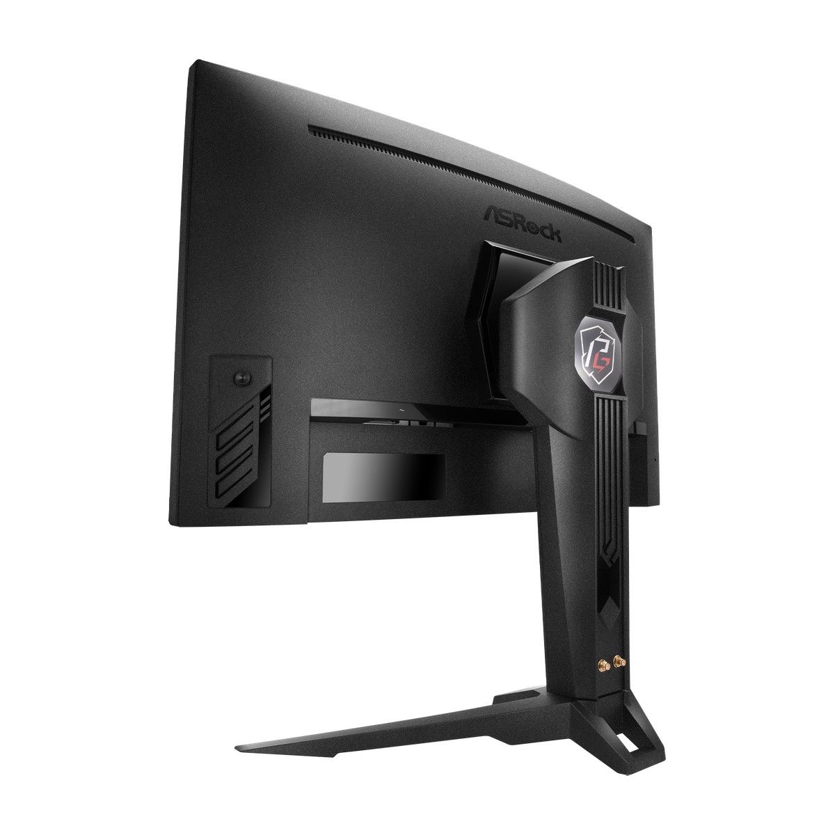 Монитор ASRock 27" Phantom Gaming PG27Q15R2A Black (VA, 2560x1440, HDMI+HDMI+DP, 1 ms, 178°/178°, 550 cd/m, 4000:1, 165Hz, HDR400, MM, Curved 1500R, Height adjustment)