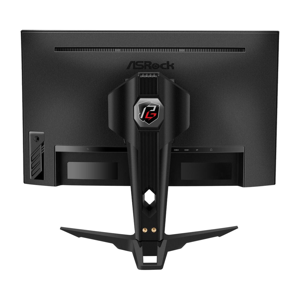 Монитор ASRock 27" Phantom Gaming PG27Q15R2A Black (VA, 2560x1440, HDMI+HDMI+DP, 1 ms, 178°/178°, 550 cd/m, 4000:1, 165Hz, HDR400, MM, Curved 1500R, Height adjustment)
