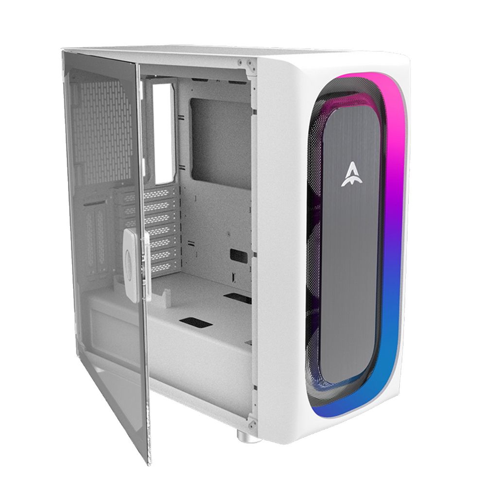 Корпус ALSEYE COMPUTER CASE 0.7mm SPCC, Mini-ITX/Micro
ATX/ATX/E-ATX, USB2.0*1+HD Audio+USB3.0*1+Typc*1 H.D.D(3.5")*3pcs+S.S.D(2.5") *2pcs, 375*200*445mm, 405*200*460mm, Tempered Glass
Front:120mm*2pcs
Top:120mm*2pcs
Rear:120mm*1pc