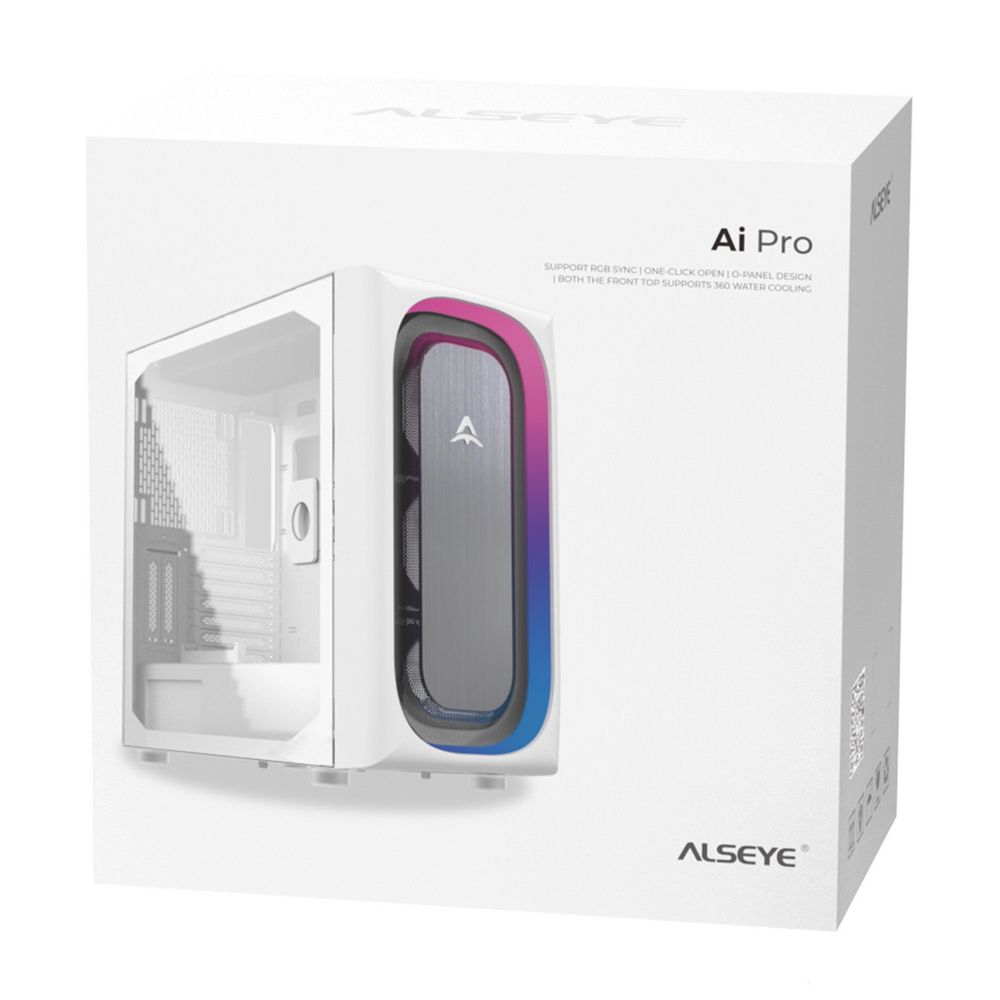 Корпус ALSEYE COMPUTER CASE 0.7mm SPCC, Mini-ITX/Micro
ATX/ATX/E-ATX, USB2.0*1+HD Audio+USB3.0*1+Typc*1 H.D.D(3.5")*3pcs+S.S.D(2.5") *2pcs, 375*200*445mm, 405*200*460mm, Tempered Glass
Front:120mm*2pcs
Top:120mm*2pcs
Rear:120mm*1pc