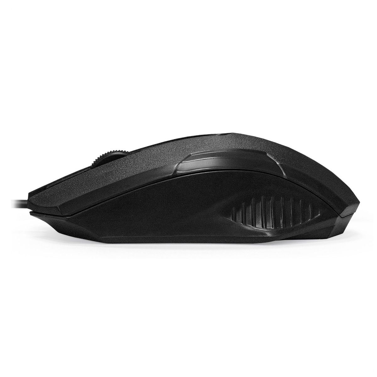 Мышь ExeGate SH-9025L (USB, оптическая, 1000dpi, 3 кнопки и колесо прокрутки, длина кабеля 2м) черная, RTL