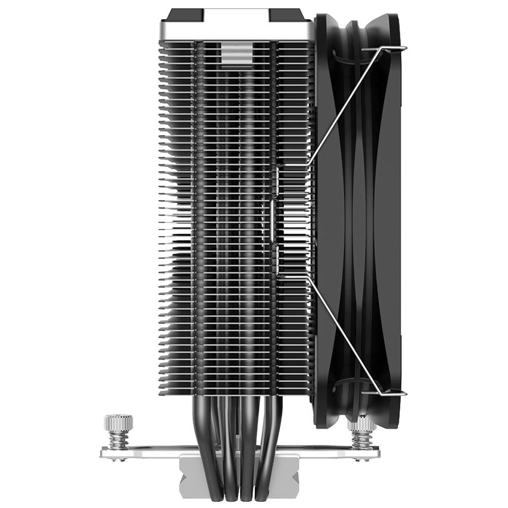 Вентилятор PCCooler PCCooler K4 BK S115X/1200/1700/AM4/AM5 (20 шт/кор, TDP 230W, 130mm PWM FAN, 4 тепловые трубки 6мм, 400-1600RPM, 18-29dBa)