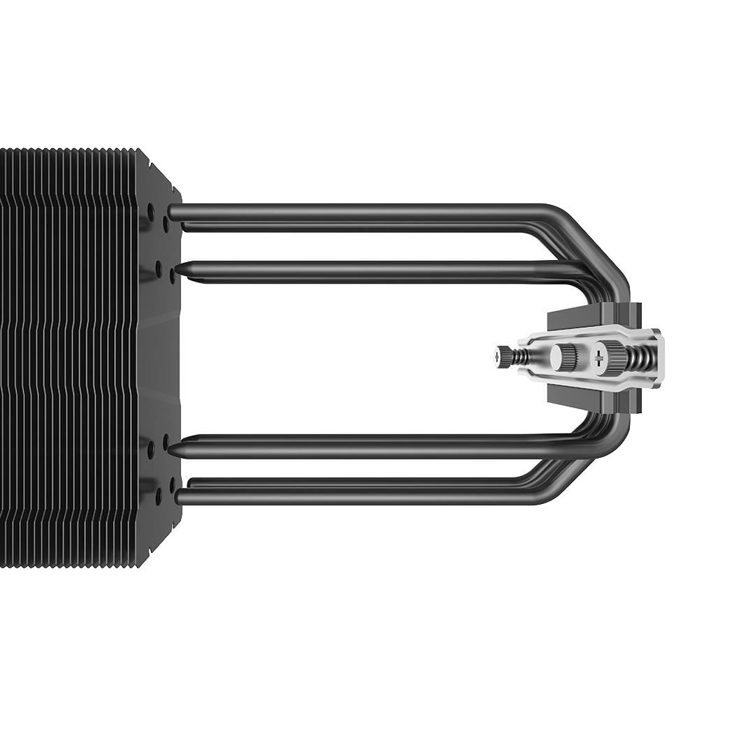 Вентилятор PCCooler PCCooler K4 BK S115X/1200/1700/AM4/AM5 (20 шт/кор, TDP 230W, 130mm PWM FAN, 4 тепловые трубки 6мм, 400-1600RPM, 18-29dBa)