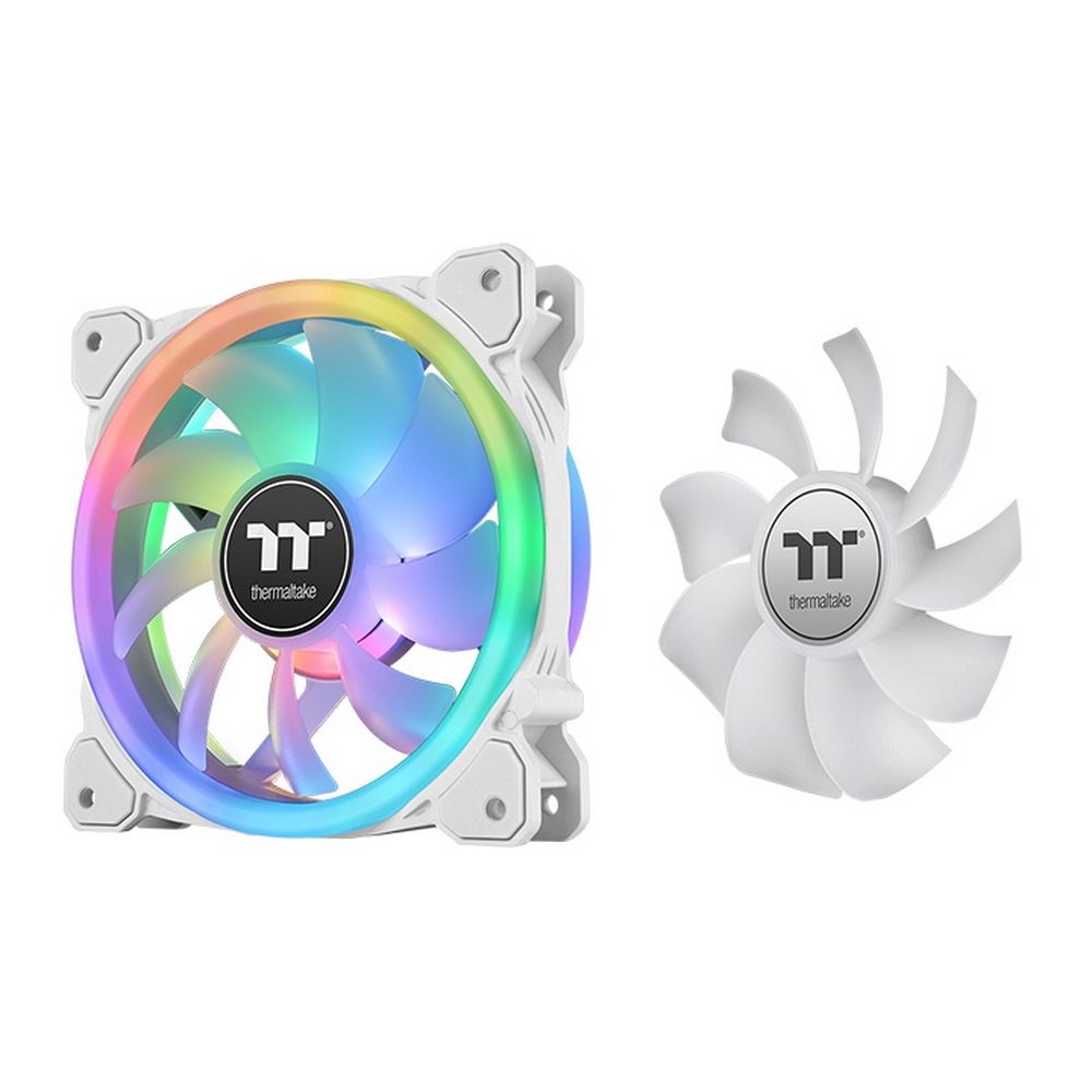 Вентилятор в корпус Thermaltake SWAFAN 14 RGB Radiator Fan White TT Premium Edition 3 Pack/Fan/14025/PWM 500~2000rpm/Triple Riing/LED software control