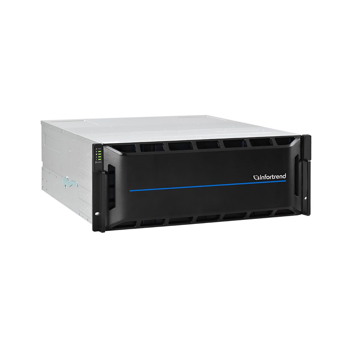 GS2024R0C0F0D-8U32 - Платформа СХД Infortrend EonStor GS2024R0C0F0D-8U32  (24х3.5, 4U, Dual Redundant Controllers (incl: 4x4GB Cache, 8x1GbE RJ-45  ports, 4 FREE host board slots, 2x 12Gb SAS ext ports, 2x (PSU  460W+FAN/SuperCap.+Flash), Rackmount