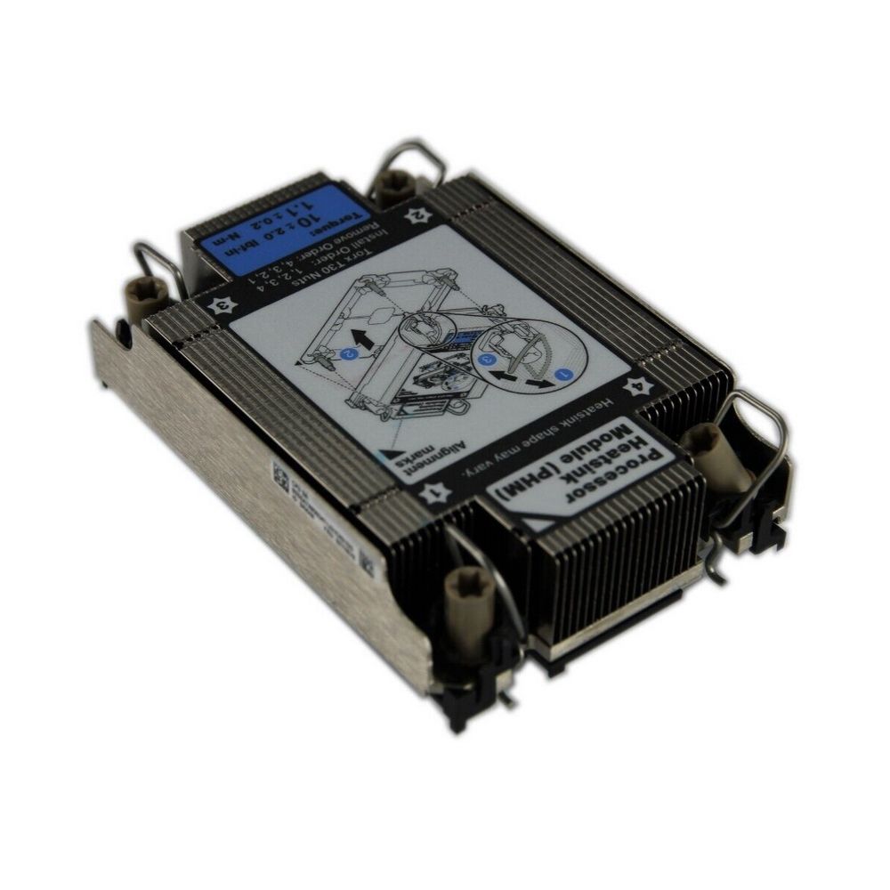 Радиатор Lenovo 02YE596, heatsink for SR630 V2 1U, clean pull