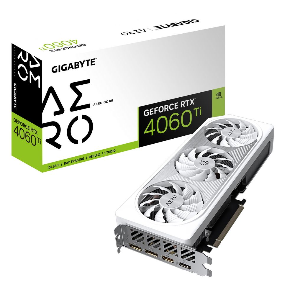Видеокарта Gigabyte RTX4060Ti AERO OC 8GB