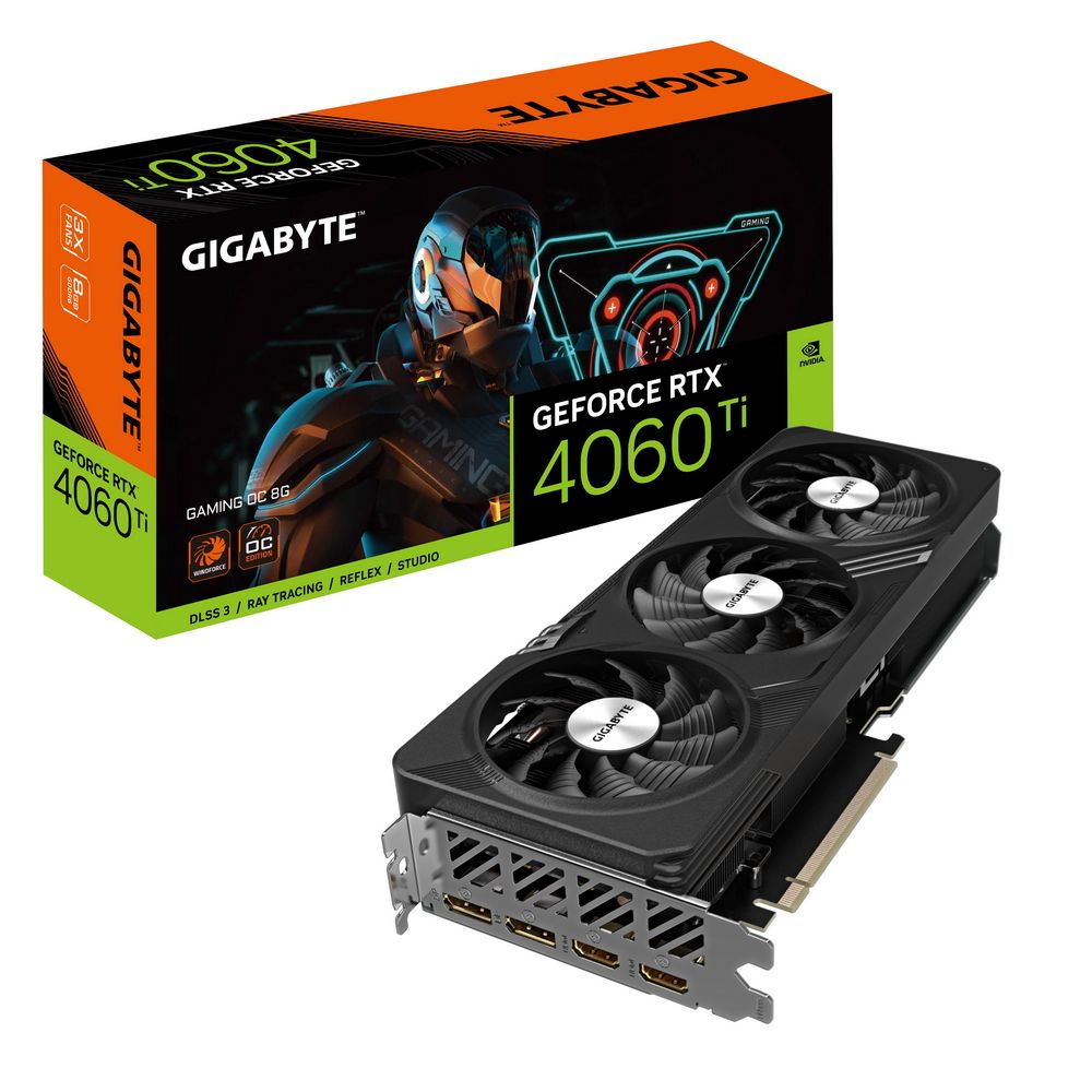 Видеокарта Gigabyte RTX4060Ti GAMING OC 8GB