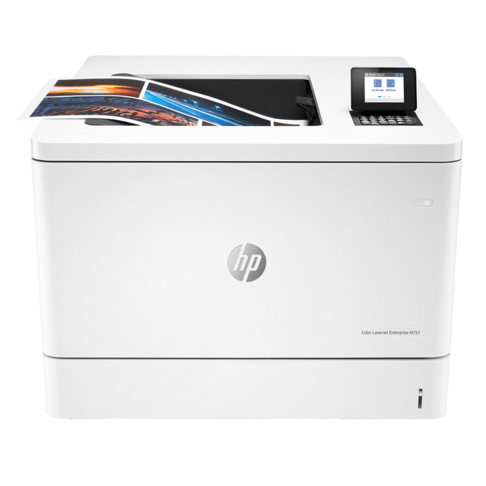 Принтер HP Color LaserJet Enterprise M751dn A3, принтер, лазерный, черно-белый, 41стр/мин, 1200dpi, 1200МГц, 1536Мб, 500Гб, 550+100, AirPrint/USB/Ethernet , 7000стр/картридж, (T3U44A)