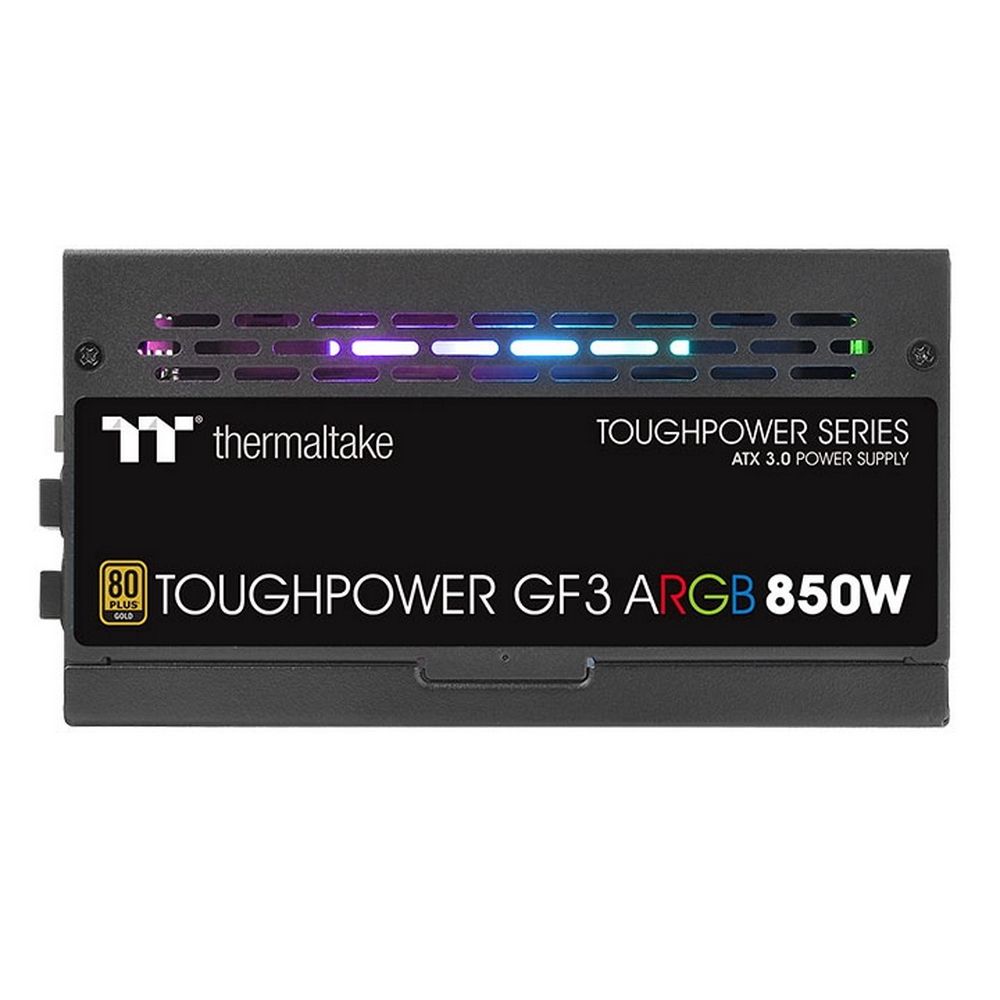 Блок питания Thermaltake Toughpower GF3 ARGB/0850W/Fully Modular/Pure 14/Full Range/Analog/80 Plus Gold /EU/100% JP CAP/All Flat Cables/Gen 5