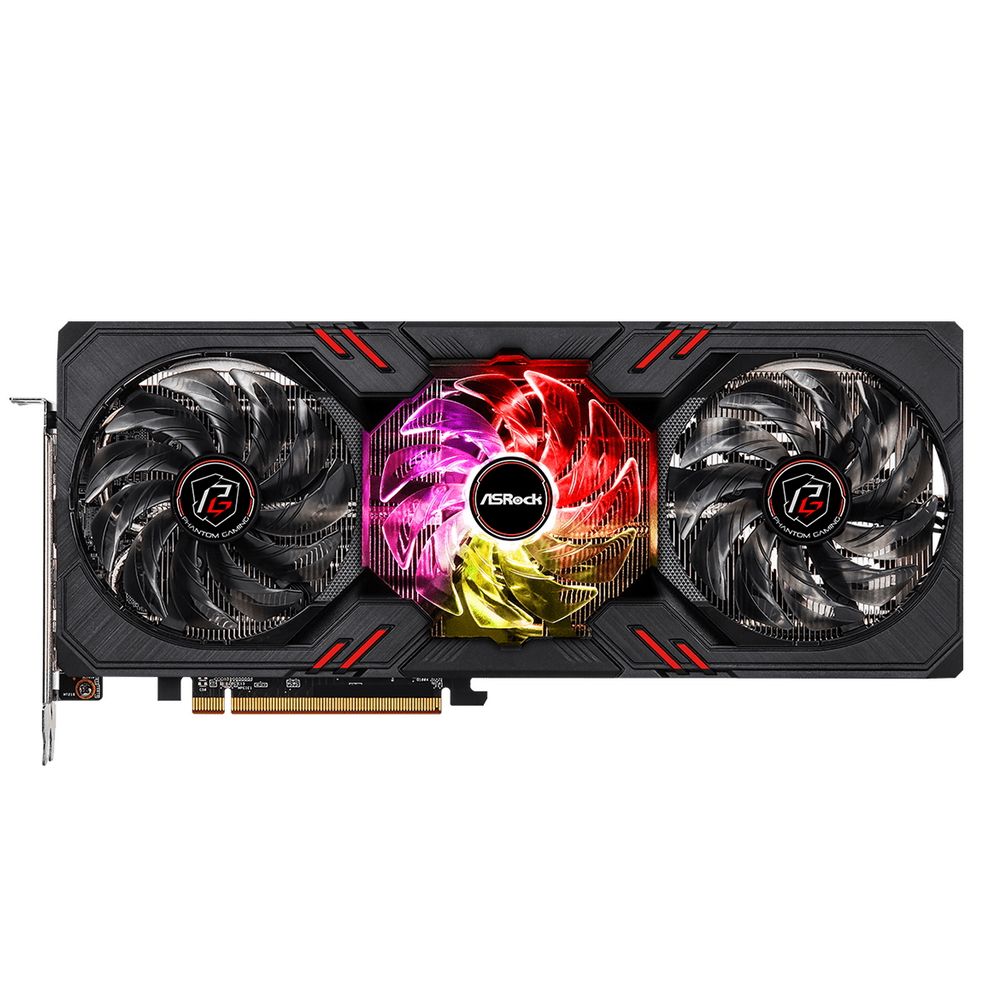 Видеокарта ASRock Radeon RX 7600 Phantom Gaming 8G OC