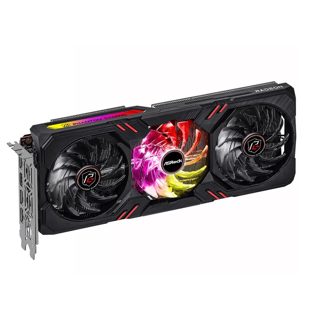 Видеокарта ASRock Radeon RX 7600 Phantom Gaming 8G OC