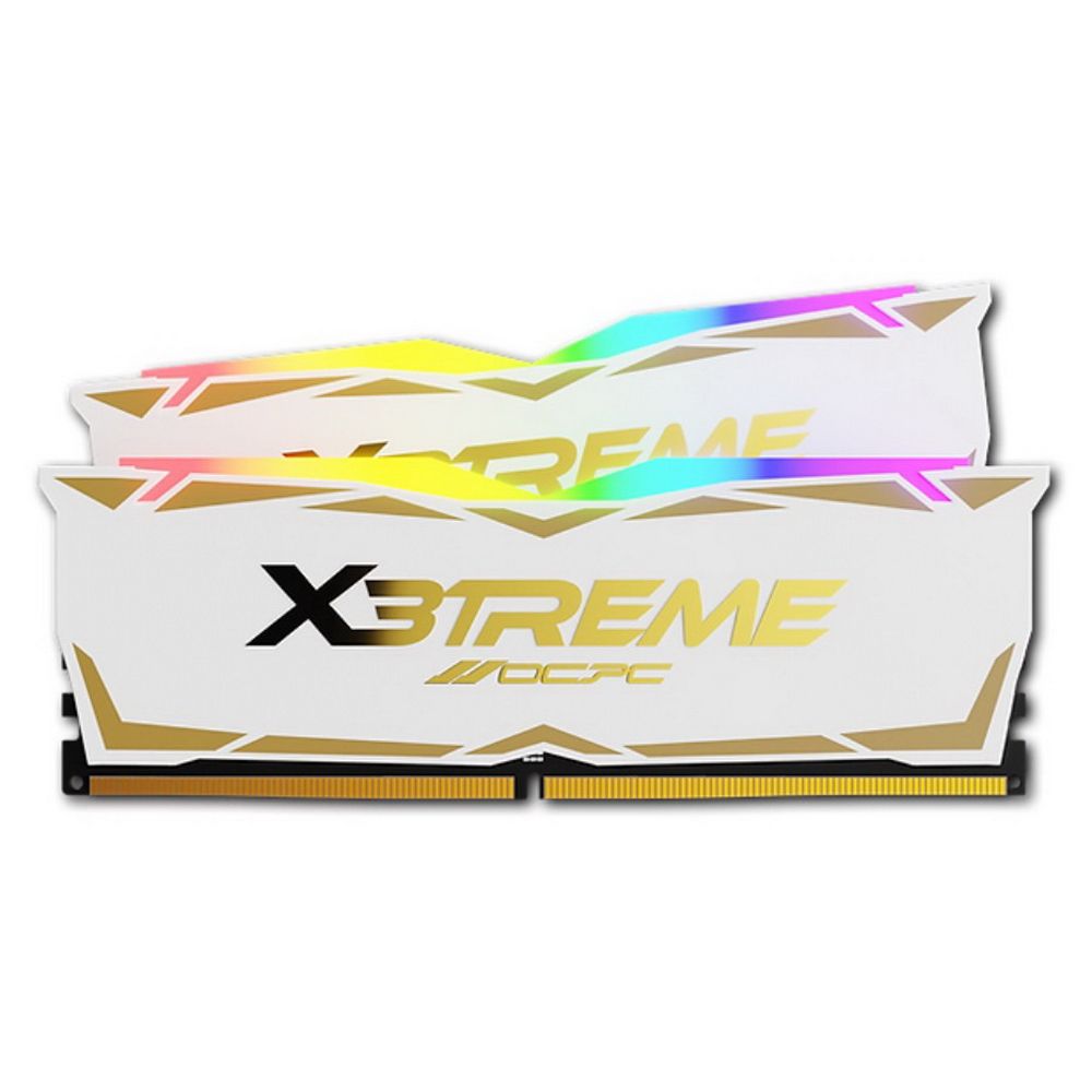 Комплект модулей памяти OCPC X3 RGB 16GB DDR4 3600 WHITE LABEL (2x8GB) CL18