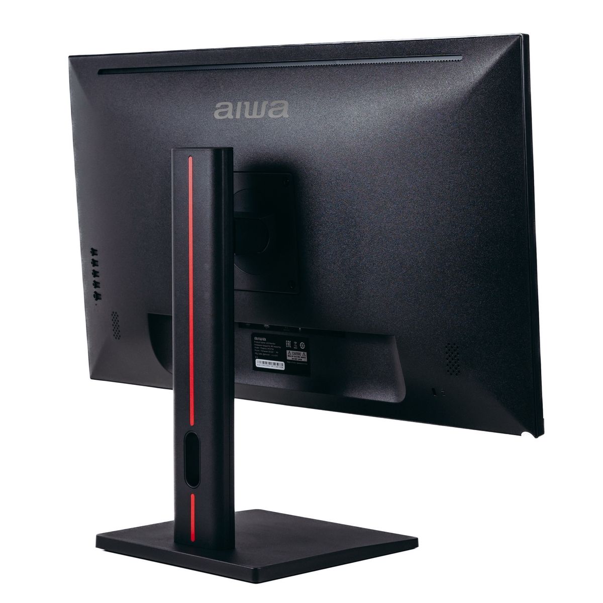 Монитор Aiwa 27" MF270A Black (IPS, 1920x1080, HDMI+DP, 5 ms, 178°/178°, 250 cd/m, 1000:1, 100Hz, MM, Pivot, внешн. БП)