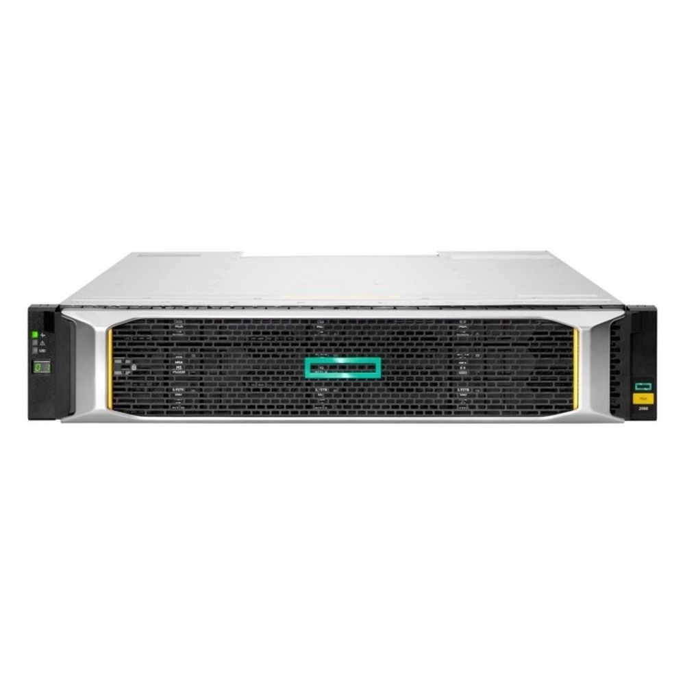 Система хранения данных (СХД) HPE MSA2060 10Gb iSCSI LFF Storage, Dual Controller incl: 24GB Cache, iSCSI 10Gb SFP+, NO HDD (up to 12x2.5), NO SFP+ trans, 2x PSU 580W, Rack Kit, 3Y