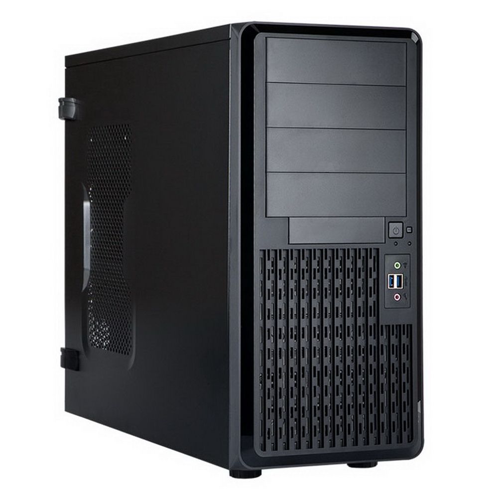 Корпус In-Win Компьютерный корпус PE689BL B65E 650W 80plus Bronze USB3.0*2+A(HD)+front fan 120mm*1+rear fan 120mm*1+2*2SATA+1*1SATA / SK23-02 HDD storage kit (12G BP)*1/holes for SL20” RACKMOUNT INWIN