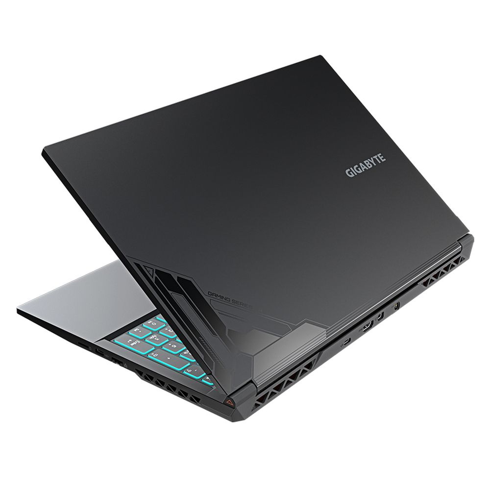 Ноутбук Gigabyte G5 MF Intel Core i5-12500H/16Gb/SSD512Gb/RTX 4050 6Gb/15.6"/IPS/FHD/144Hz/Win11/black (MF-E2KZ313SH)