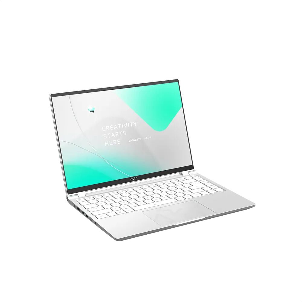 Ноутбук AERO 14 Core i7-13700H/16Gb/SSD1Tb/RTX 4050 6Gb/14"/OLED/QHD+/90Hz/noOS/silver (BMF-72KZBB4SD)