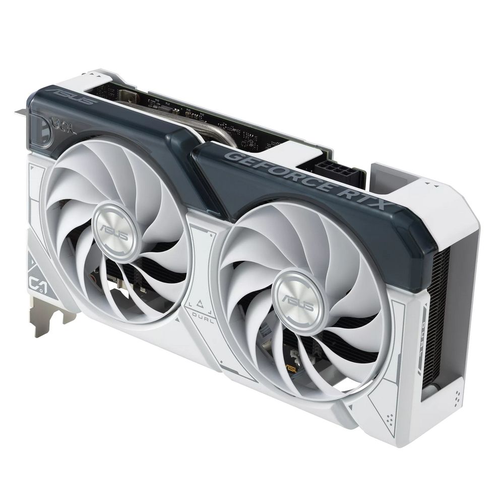 Видеокарта ASUS DUAL-RTX4060TI-O8G-WHITE /RTX4060TI,HDMI*1,DP*3,8G,D6