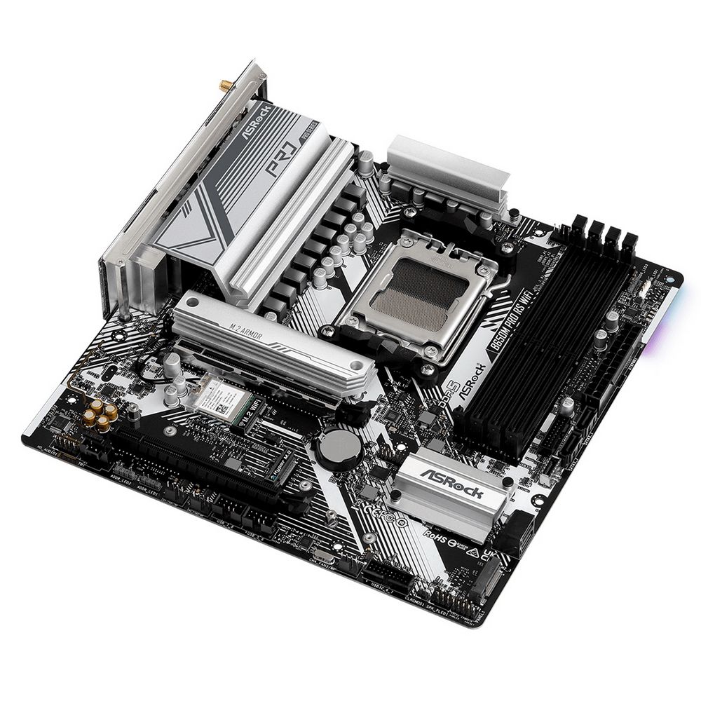 Материнская плата ASRock B650M PRO RS WIFI, RTL
