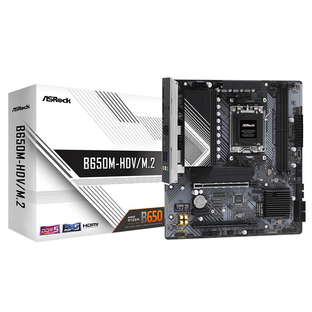 Материнская плата ASRock B650M-HDV/M.2, RTL