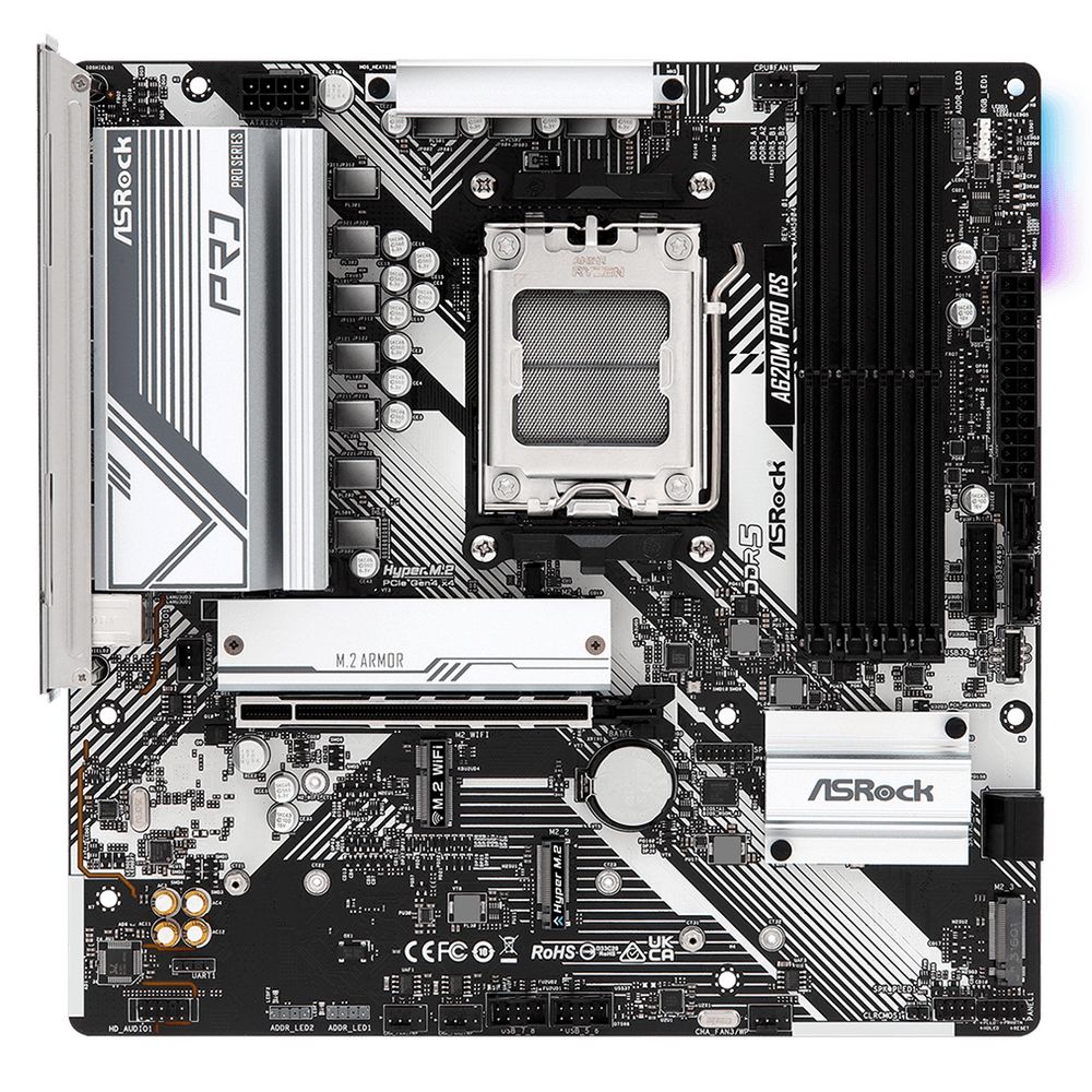 Материнская плата ASRock A620M PRO RS, RTL