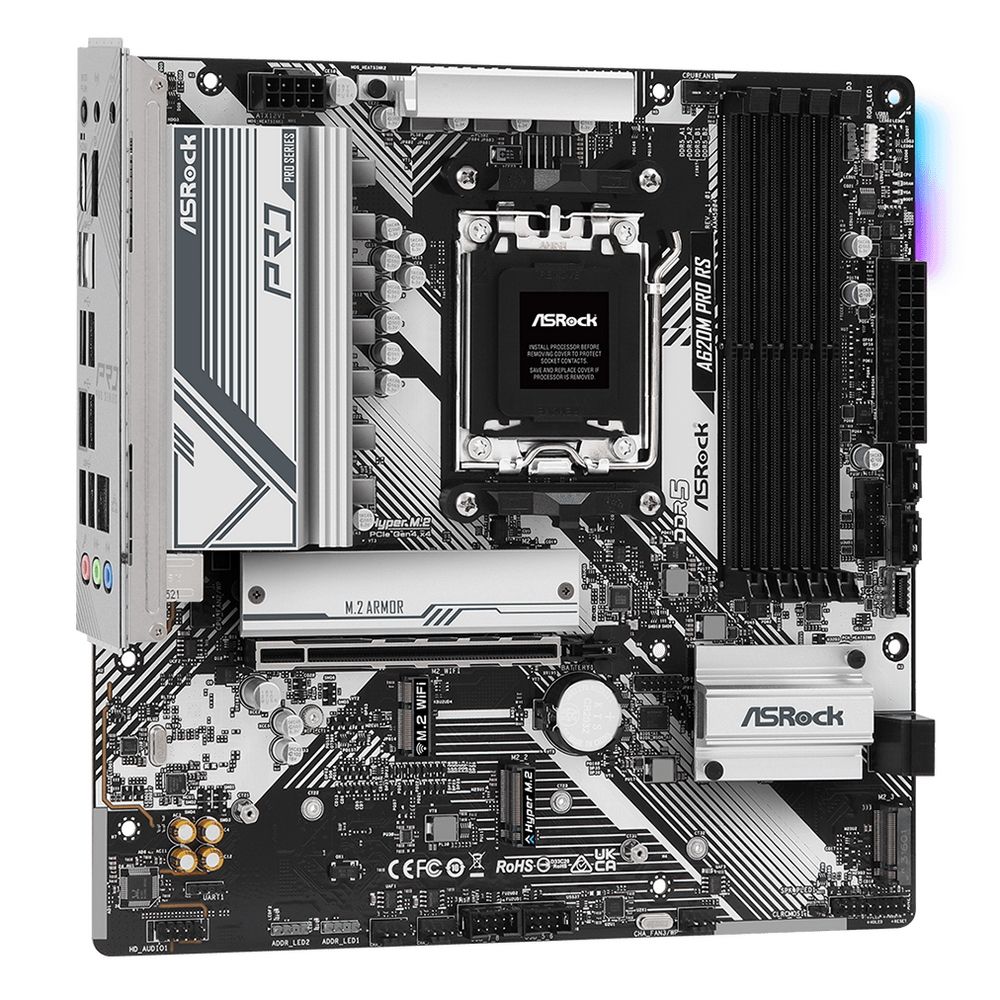 Материнская плата ASRock A620M PRO RS, RTL