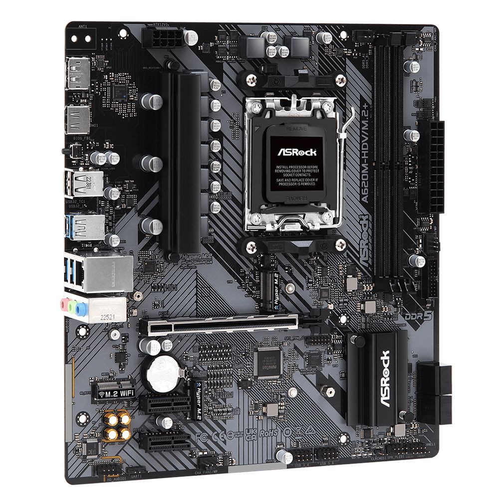 Материнская плата ASRock A620M-HDV/M.2+, RTL