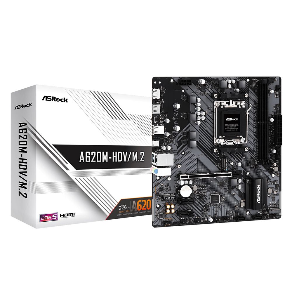 Материнская плата ASRock A620M-HDV/M.2, RTL