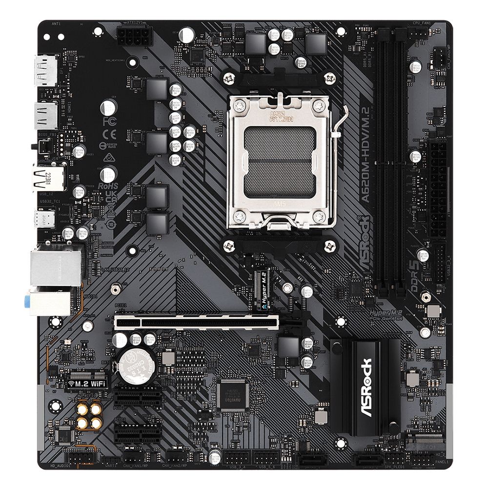 Материнская плата ASRock A620M-HDV/M.2, RTL
