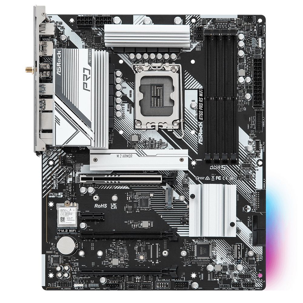 Материнская плата ASRock B760 PRO RS WIFI, RTL