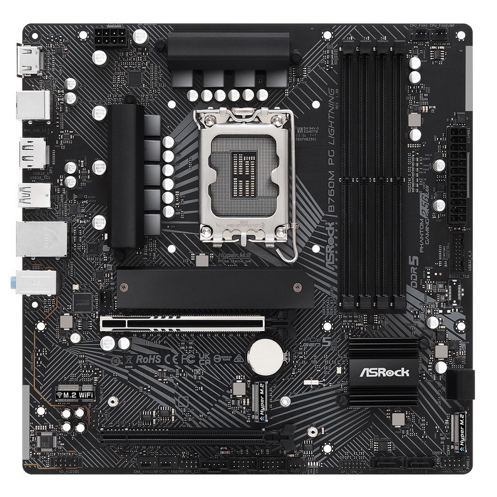 Материнская плата ASRock B760M PG LIGHTNING, RTL