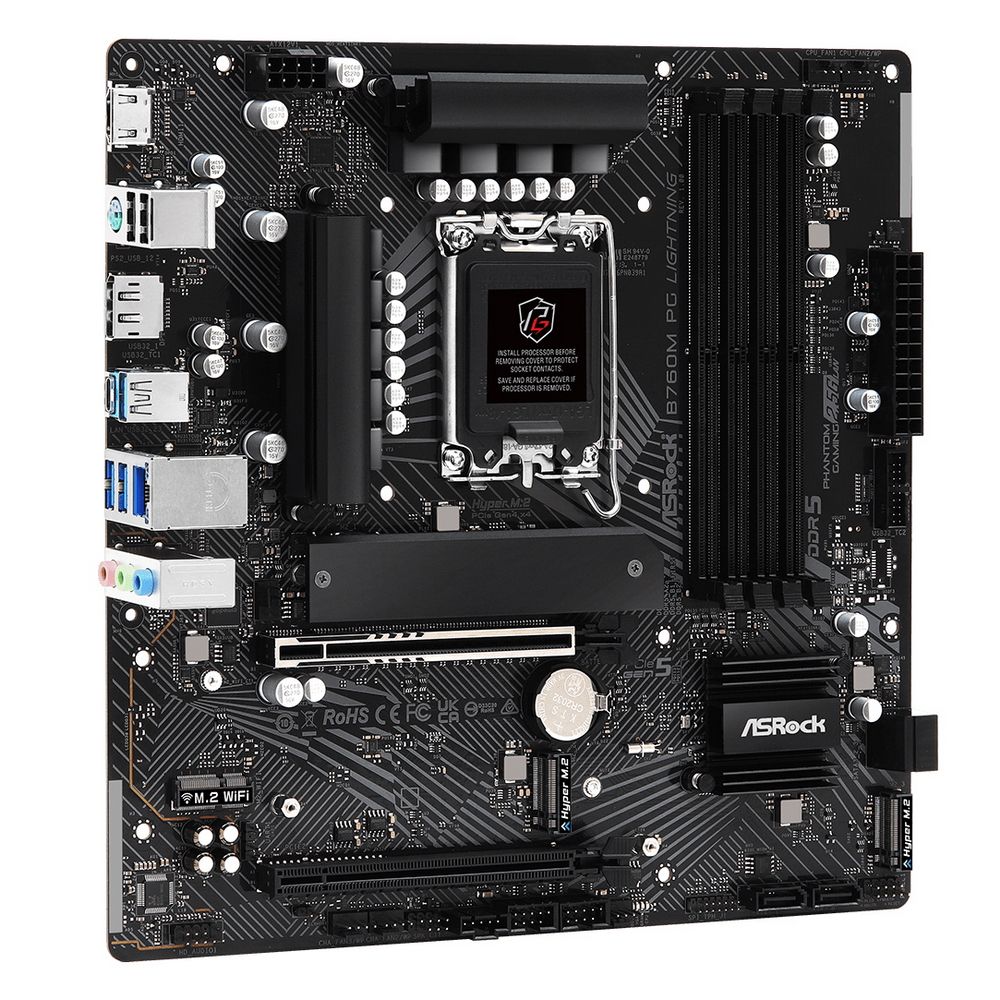 Материнская плата ASRock B760M PG LIGHTNING, RTL
