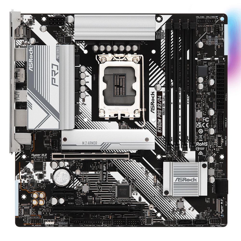 Материнская плата ASRock B760M PRO RS/D4, RTL