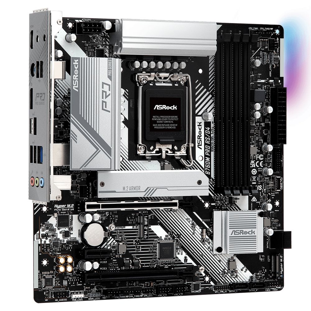 Материнская плата ASRock B760M PRO RS/D4, RTL