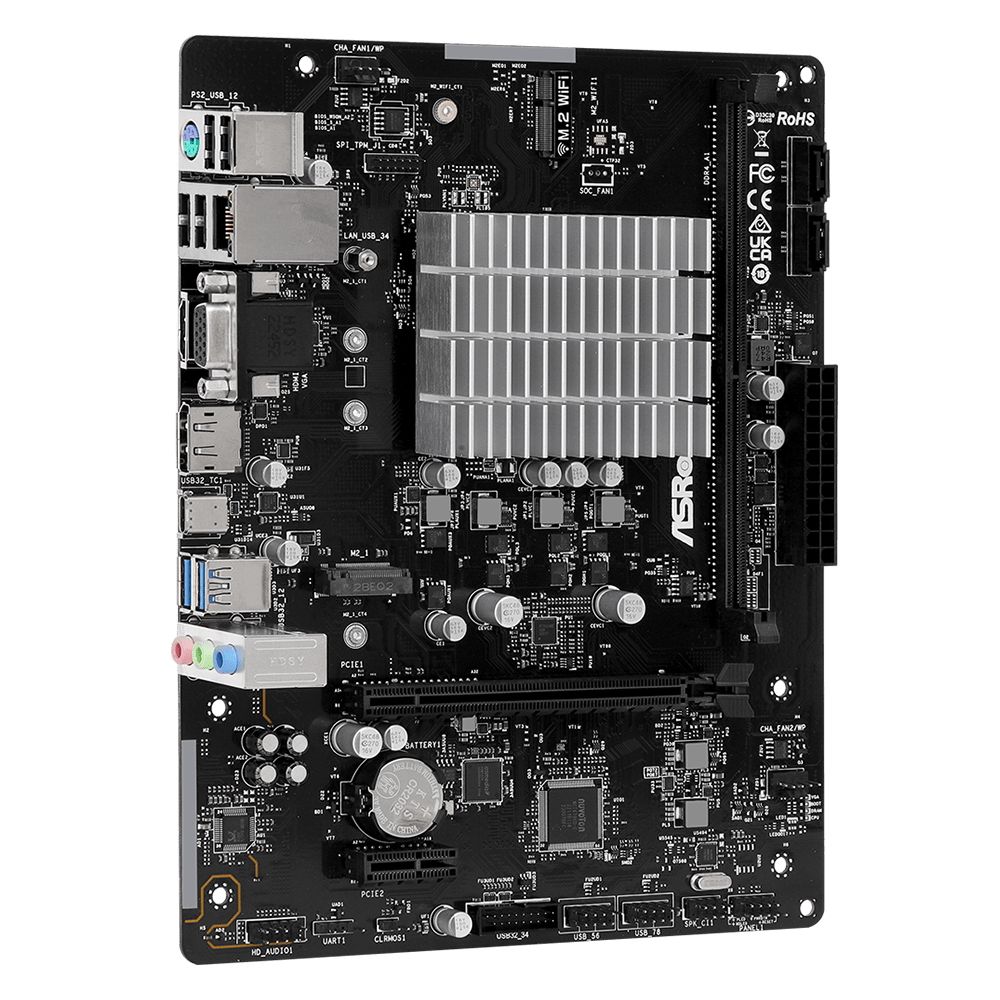 Материнская плата ASRock N100M, RTL