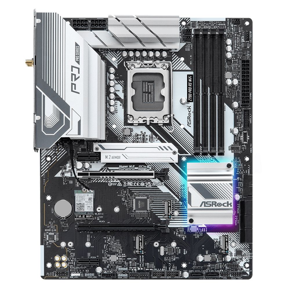 Материнская плата ASRock Z790 PRO RS WIFI, RTL